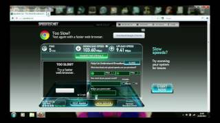 100Mb Virgin Media Speed Test Wireless [upl. by Ronyar927]