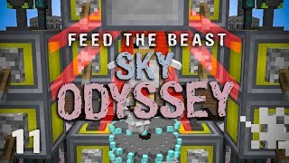 FTB Sky Odyssey Ep 11 Supporter Server  Rftools Spawner [upl. by Schriever]