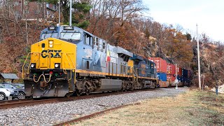 Sunday Action on the River Line in Early November  111024 [upl. by Ramyar]