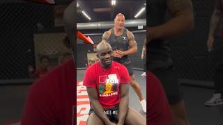 Dwayne Johnson Help Poor African UFC Fighter dwaynejohnson [upl. by Halullat]