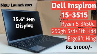 Dell Inspiron 15 3515 2021 Ryzen 5 3450u8gbRam256gbSsd1tbHdd 156Fhd Amd Vega 8 Win10office [upl. by Mariana]