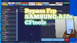 Bypass Frp SAMSUNG A20s via cftools update 2024 [upl. by Nevuer]