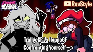 FNF Confronting Yourself but HypnoGF vs TrollgeGF [upl. by Vernita]