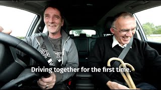 The Motability Scheme Car Share  Customers Mike amp David meet for the first time and a drive [upl. by Bolte]