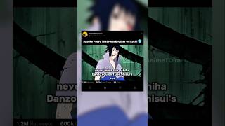 Sasuke Prove That He is Brother Of Itachi shorts naruto anime narutofans narutoshippuden [upl. by Ryon821]