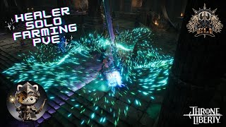 Healer Solo Farming Guide and Curse Explosion Combo  Throne and Liberty [upl. by Landmeier]