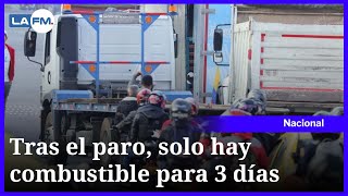 Gerente de Transmilenio señala las afectaciones que deja el paro de camioneros al sistema [upl. by Neyr]