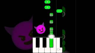 Sahara HensonnPiano Tutorial 🎹piano pianotutorial shorts [upl. by Ainoval251]