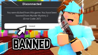 I Got BANNED In MM2 [upl. by Naesal]