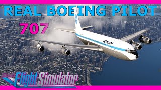 Disappointing or Promising Boeing 707 in MSFS with a Real Boeing Pilot Review [upl. by Petronilla]