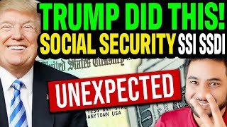 WHAT Social Security NO TAX  Trump Did This  SSA SSI SSDI Update [upl. by Vernice]