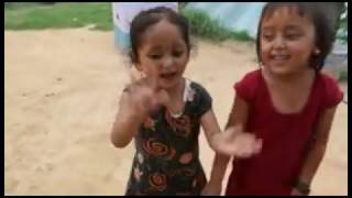 Funny Nepali children singing songs [upl. by Mehsah766]