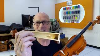 RoJoBe Music violin neck replacement part 7 [upl. by Deeanne632]