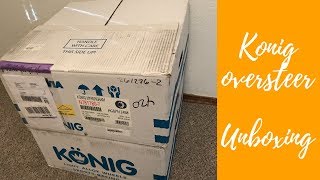 Konig Oversteer 18x8 Unboxing [upl. by Schmitt]