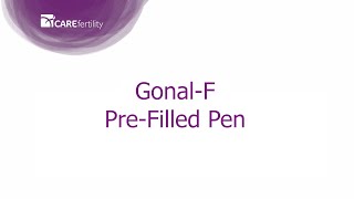 Care Fertility  GonalF PreFilled Pen Injection Teach  Diana Baranowski [upl. by Maritsa]