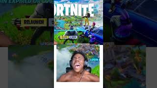 IShowSpeed Gets Hacked MidGame in Fortnite 😂 [upl. by Anahc]