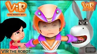 Vir The Robot Boy  Robot Boy Cartoon  vir the robot boy cartoon  veer d robot boy vir [upl. by Trebbor]