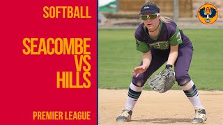 Softball  Seacombe vs Hills  Premier League [upl. by Nawat516]