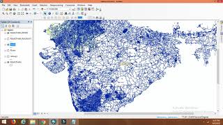 ARCGIS FEATURE EXTRACTION AND INTERPRETATION OF ROADSRAILWAYSRIVER [upl. by Sisely170]