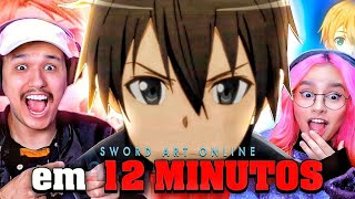 REACT Sword art Online em 12 MINUTOS  TsukiUraya [upl. by Boni565]