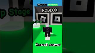 Choose the correct logo roblox addition roblox [upl. by Brandice913]