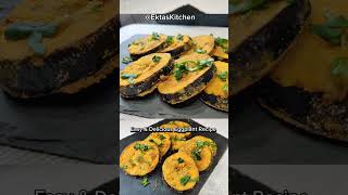 Perfect eggplant Recipe in Air Fryer  Easy Baingan Bhaja airfryerrecipes [upl. by Sibley]