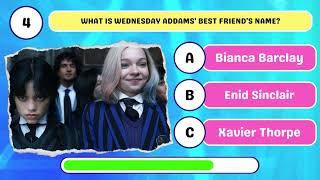 Wednesday Addams Quiz wednesdayaddams wednesday quiz [upl. by Angeli]