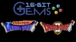 16Bit Gems  32 Dragon Quest I amp II [upl. by Bodwell]