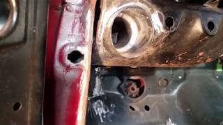 Installing 1966 Mustang In Dash AC vents pt 2 [upl. by Rothmuller]