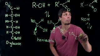 Topic 94  Hemiacetals and hemiketals [upl. by Winters269]