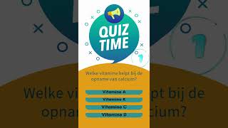 GezondheidsQuiz vraag 30 quiz gezondheid [upl. by Sadnac]