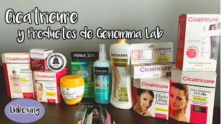 ¡Cremas Cicatricure Unboxing de los mejores productos de Genomma Lab [upl. by Drazze90]