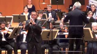 RAYMOND DELEON  Bohme Trumpet Concerto in F Minor Op 18 [upl. by Sedecram378]