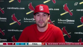 Carlson on asking Yadi for advice Itd be foolish of me to not take advantage of that [upl. by Eanahs]