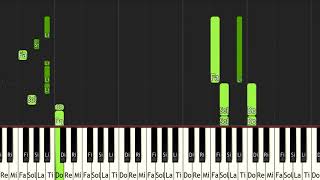 Magical Starsign Pirate Battle  ピアノ（Synthesia） [upl. by Gianna]