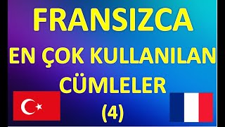 FRANSIZCA EN ÇOK KULLANILAN CÜMLELER 4 [upl. by Jeremiah199]