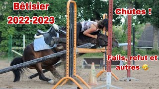 BÊTISIER ÉQUESTRE 20222023  regardez vous aller rire 🤣 [upl. by Neyuq]