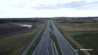 Ray Gibbon Drive Phase 2 Project Completion – October 2023 Flyover [upl. by Bowlds108]