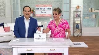 KAPLAN MD Diamond Contour Lifting Rose Quartz Neck Serum Duo on QVC [upl. by Ahsinuq]