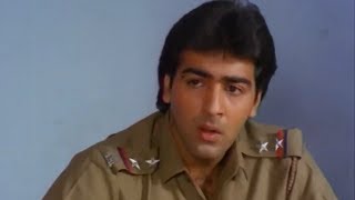 Comedy Scene Between Sumeet Saigal amp Police Officer  Khatra Hindi Movie Scenes  Ektaa [upl. by Htebazil]