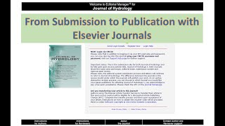 Elsevier Journals from SUBMISSION to PUBLICATION [upl. by Herod]