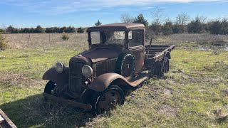 Will it run and drive after 60 years 1933 model BB truck [upl. by Sidoney]