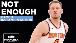 DiVincenzo’s Big Game Can’t Save Knicks in Game 3 [upl. by Akenit95]