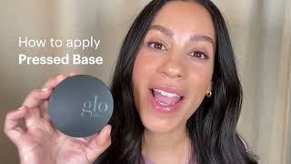 How to Apply Pressed Powder Foundation  Step by Step Instructions by Glo Skin Beauty [upl. by Evan436]