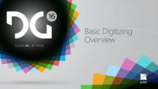 Basic Digitizing in Tajima DG16 by Pulse [upl. by Goodill]