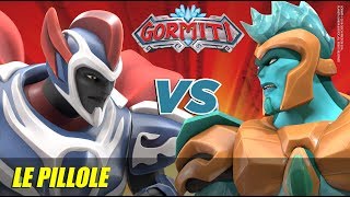 Gormiti  Le Pillole Lord Helios vs Lord Trityon [upl. by Sordnaxela523]