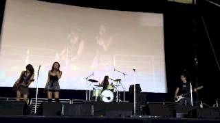 Powerpuff Girls Theme Song Bis Cover by Apocalipstick at OC Fair 2013 [upl. by Garwin]