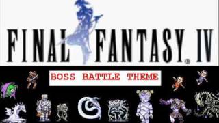 Final Fantasy 4  Boss Battle Theme [upl. by Tollman626]