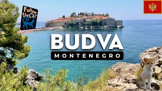 Exploring BUDVA and SVETI STEFAN 2024  Adriatic Coastal Gems in Montenegro 🇲🇪 [upl. by Monroy896]