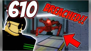 I Became a Site Director and SCP 610 Breached Roblox SCP Site Roleplay [upl. by Hersh]